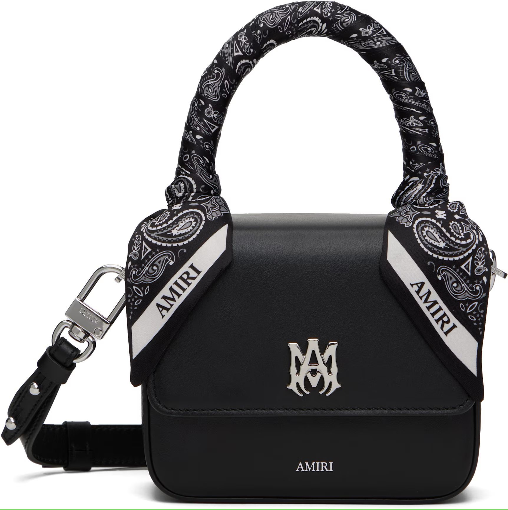 ★AMIRI★ ブラック マイクロ MA バッグ