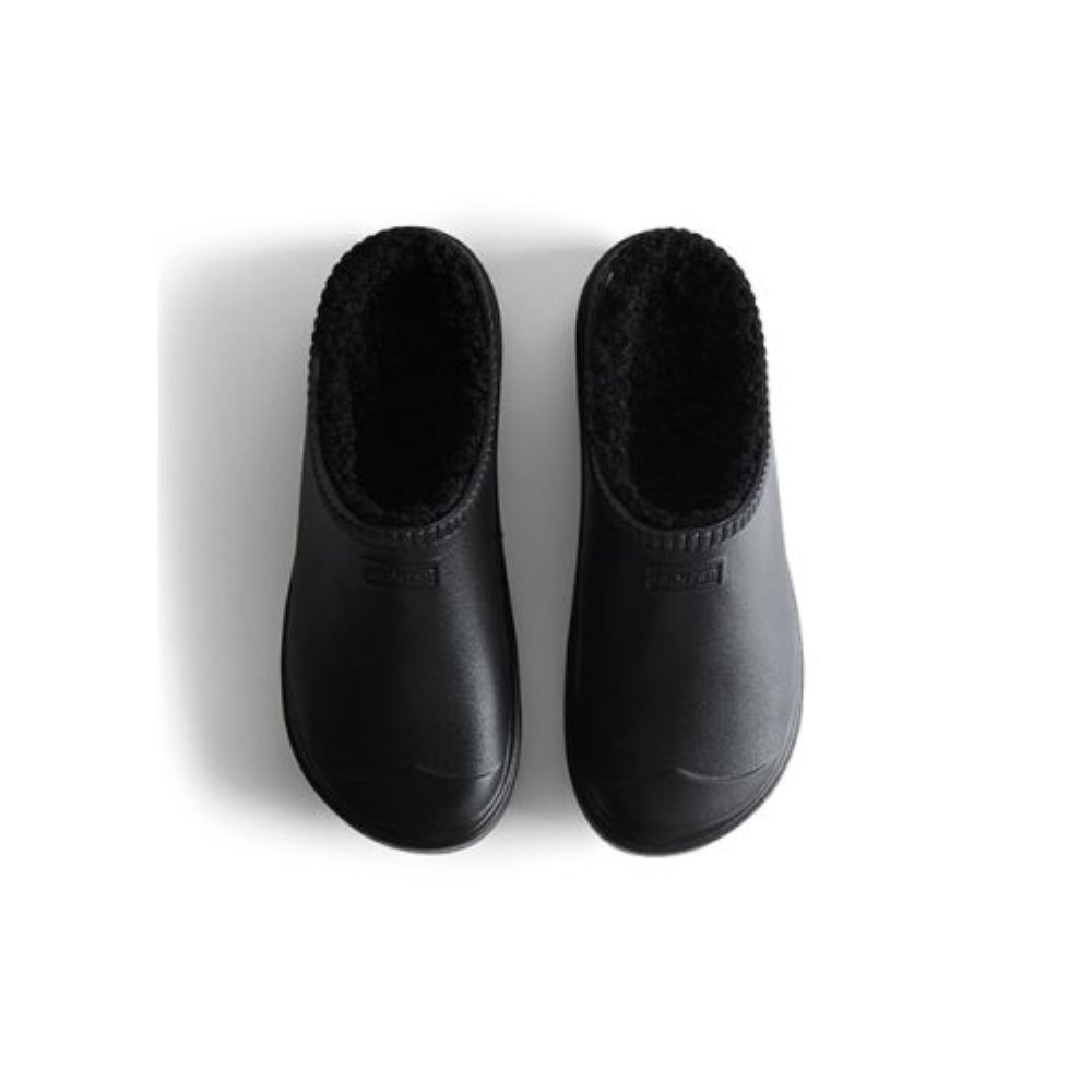 ★HUNTER★ UNISEX IN-OUT BLOOM ELGE FOAM INSULATED CLOG BLAC
