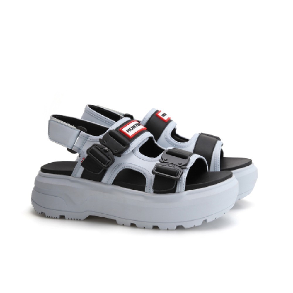 ★HUNTER★ WOMEN City Level Neo Leather Buckle Sandals Festi