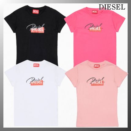 DIESEL◆ ロゴ プリント 半袖 Tシャツ《大人もOK!》