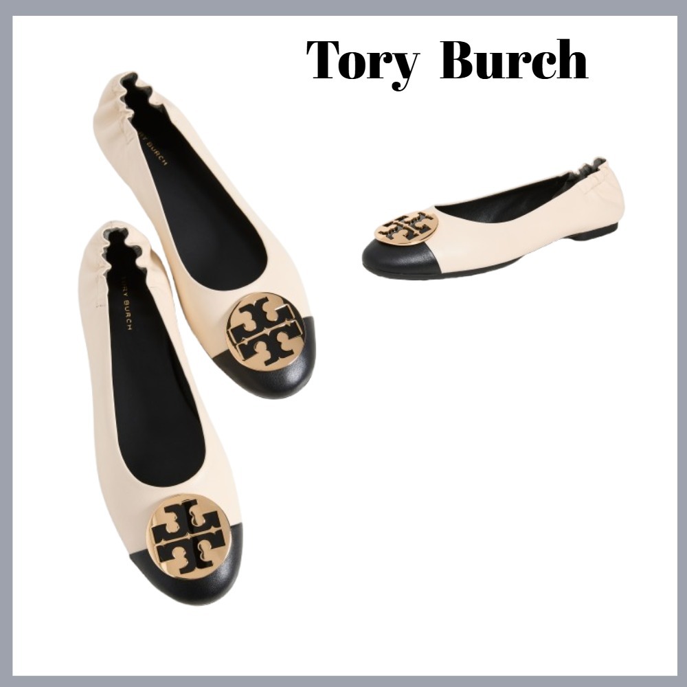 Tory Burch☆クレア キャップトゥ バレエフラット