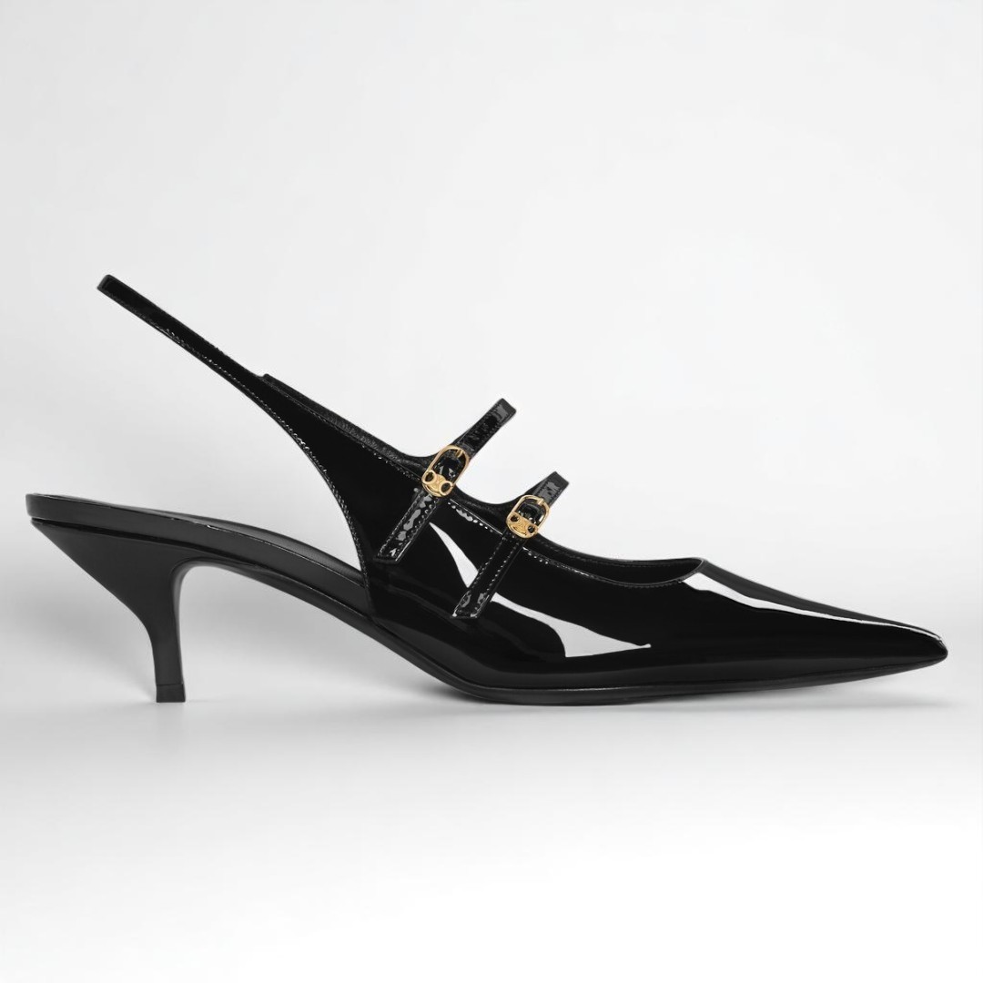 CELINE＊ジュディ ダブルストラップ メリージェーン スリング