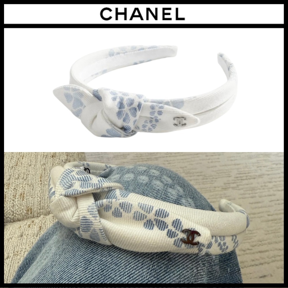 【ワンポイントにピッタリ♪】CHANEL カチューシャ