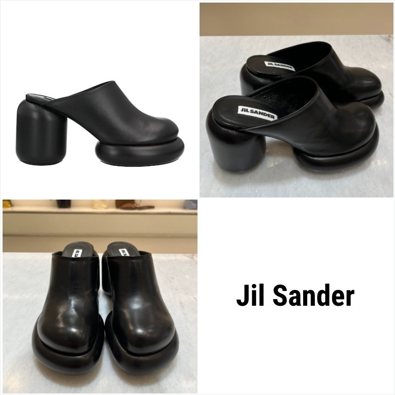 【JilSander】 ジルサンダー ミュール&サボ サンダル