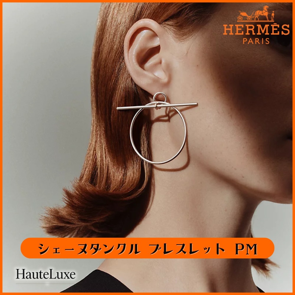 ◆入手困難◆HERMES ループピアス フープピアス MM(ミディアム)
