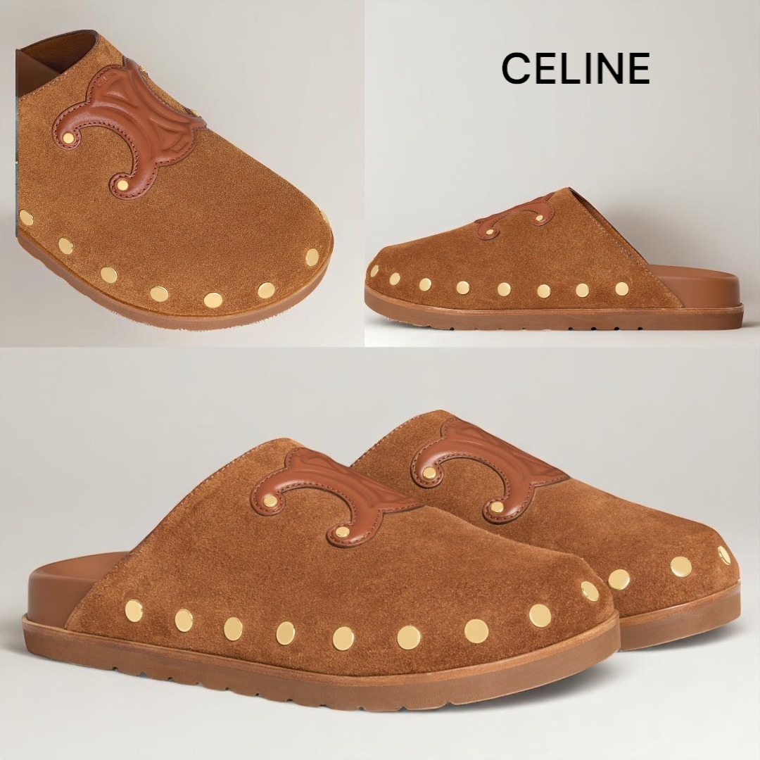 【数量限定】CELINE＊PITEA CLOG IN SUEDE CALFSKIN