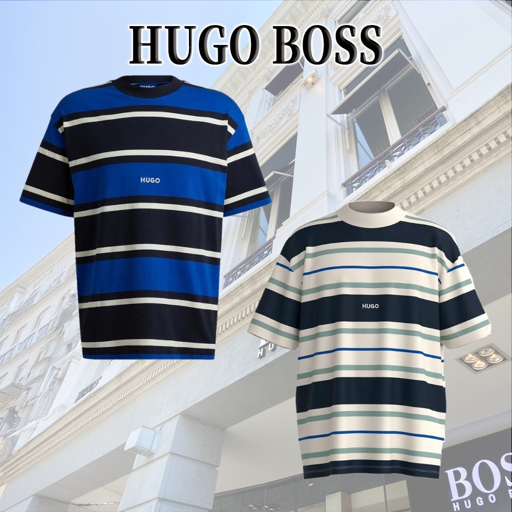 【大谷翔平さん愛用ブランド】HUGOBOSS NarilesBLUE 半袖Tシャツ