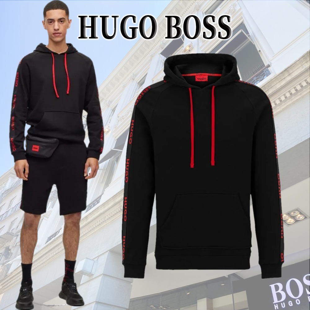 【大谷翔平さん愛用ブランド】HUGOBOSS Sporty Logo パーカー