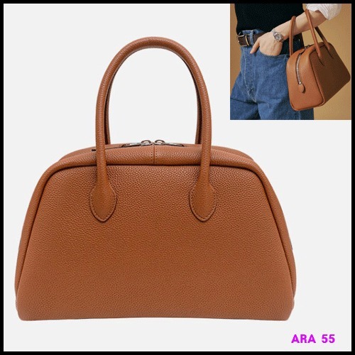 DeMAKER 正規品/送料/関税込み Vetiver medium tote bag-caramel