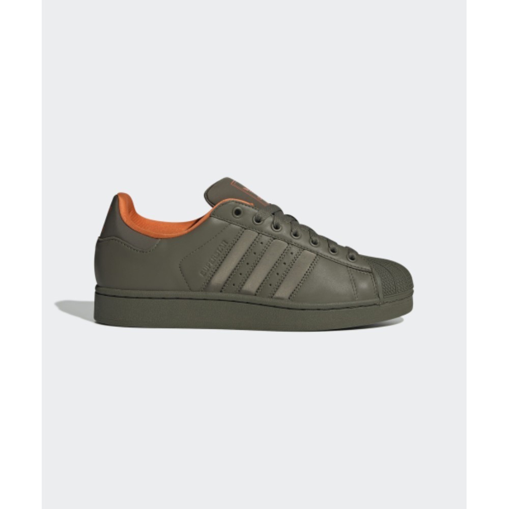 スニーカー adidas Superstar II Khaki Orange JI0096