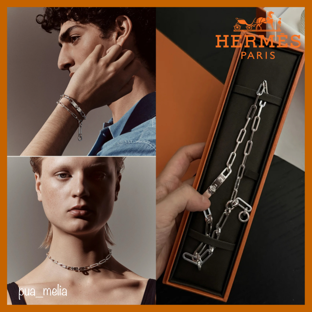 魅力的な2way♡【HERMES】ケリー チェーン ブレスレット
