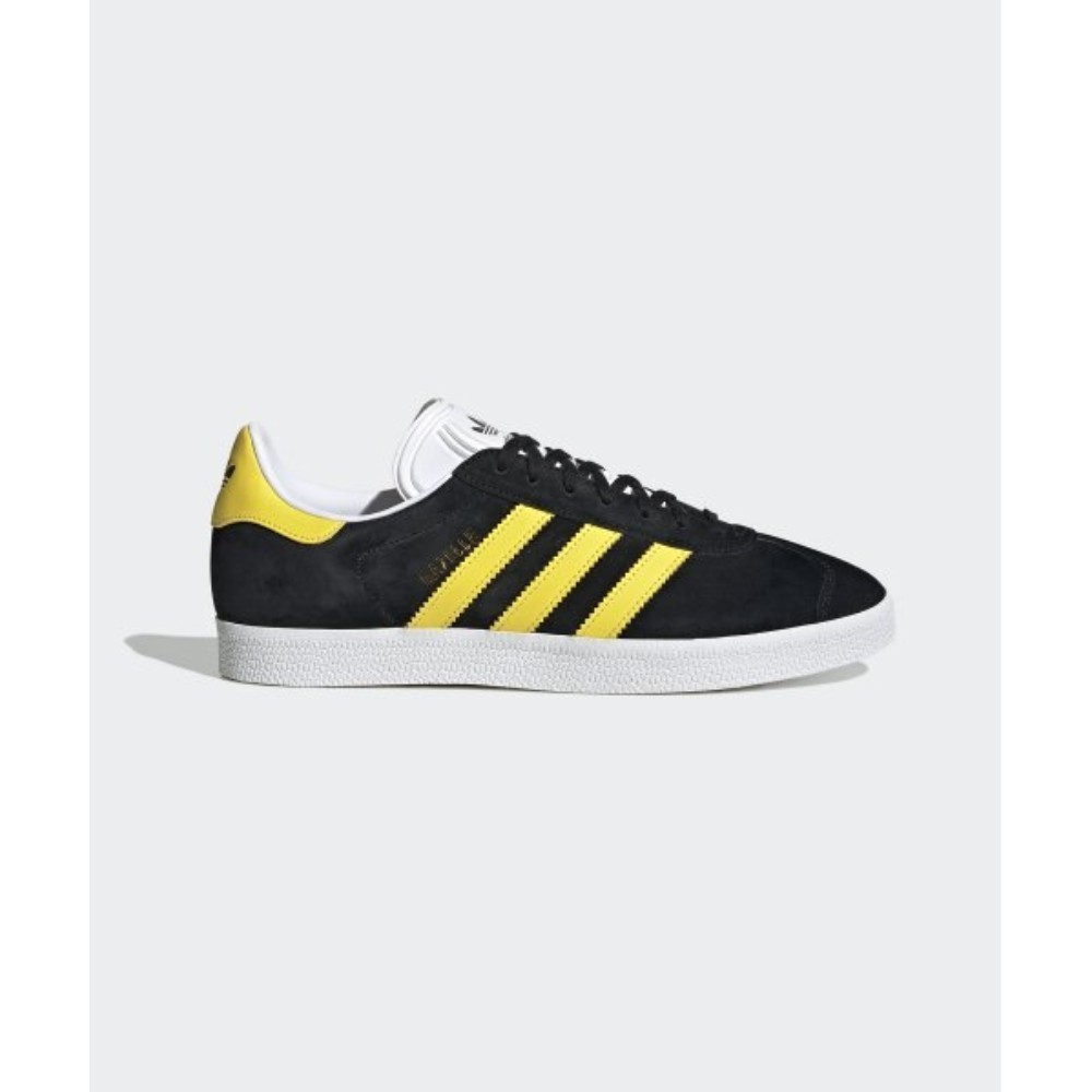 スニーカー adidas gazelle black yellow IG0669