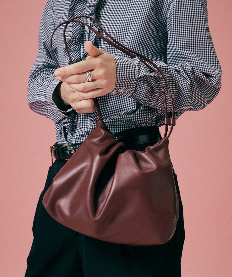 DeMAKER 正規品/送料/関税込み Souffle shoulder bag-wine