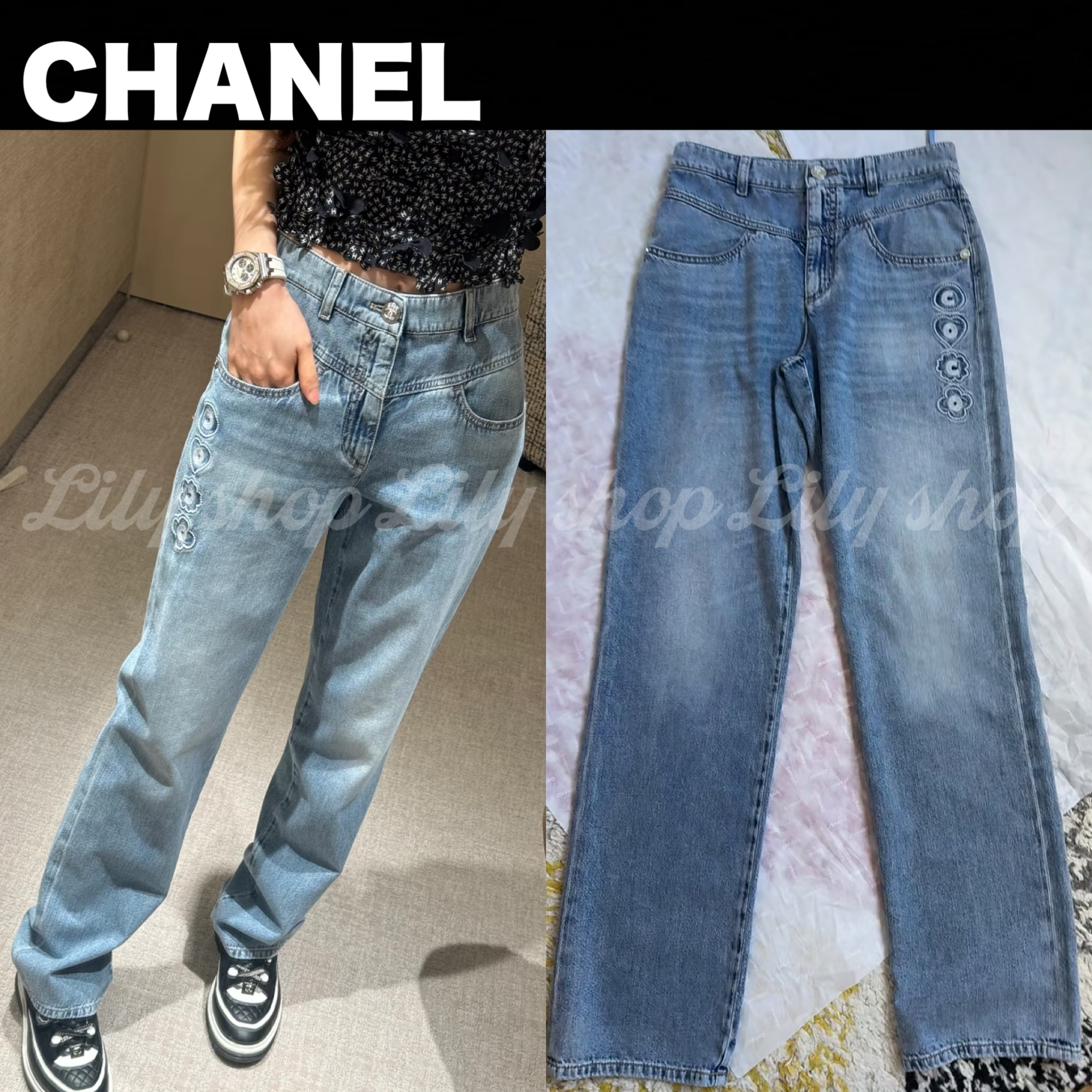 【大人可愛い♡】CHANEL ココビーチ デニム