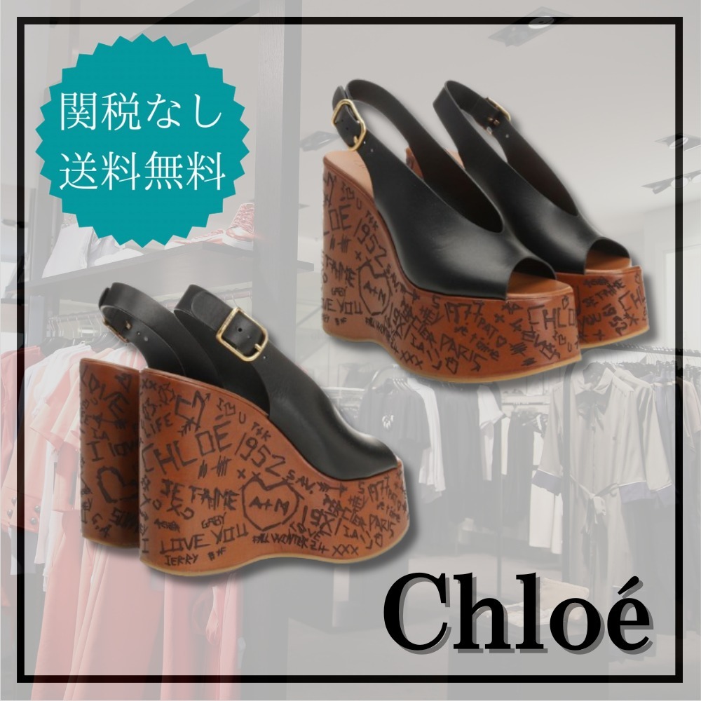 【Chloe】Maximeウェッジサンダル