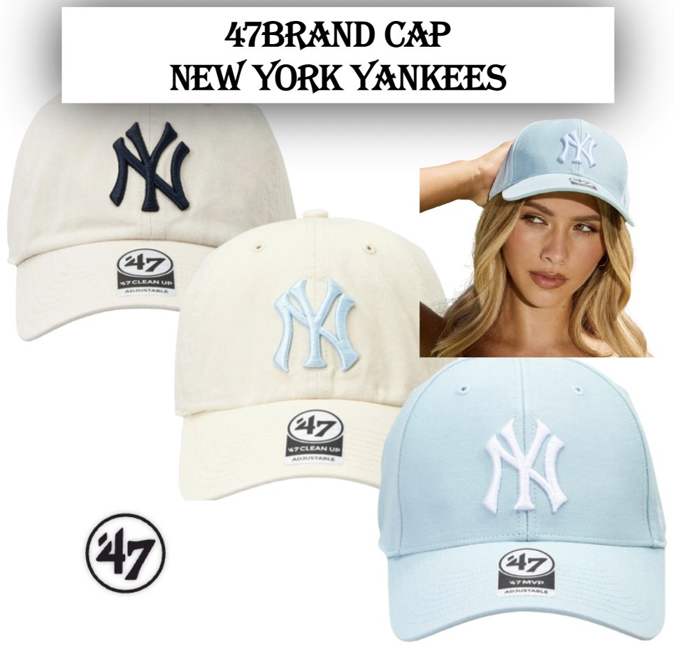 47 Brand ★ 47 Brand Strapback Cap レディース NY ヤンキース