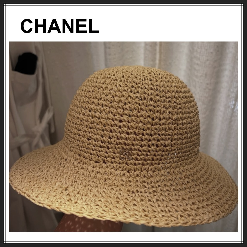 夏におすすめ【CHANEL】さりげないCCマークが可愛い麦わら帽子