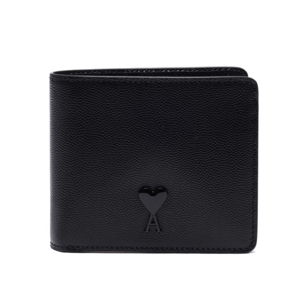 ★AMI PARIS★ 23SS Men's Heart Logo Half Wallet (USL012 AL00