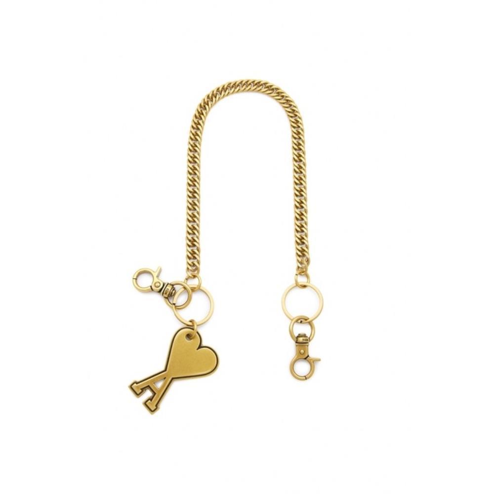 ★AMI PARIS★ AMI Army Chain Keyring UKR903 369 907
