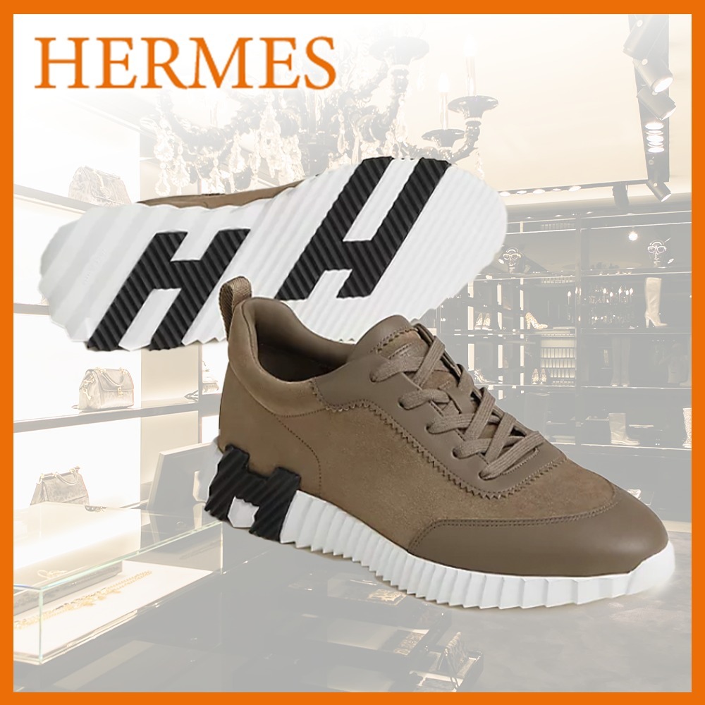 【弾むような履き心地☆】HERMES Bouncing Men's スニーカー
