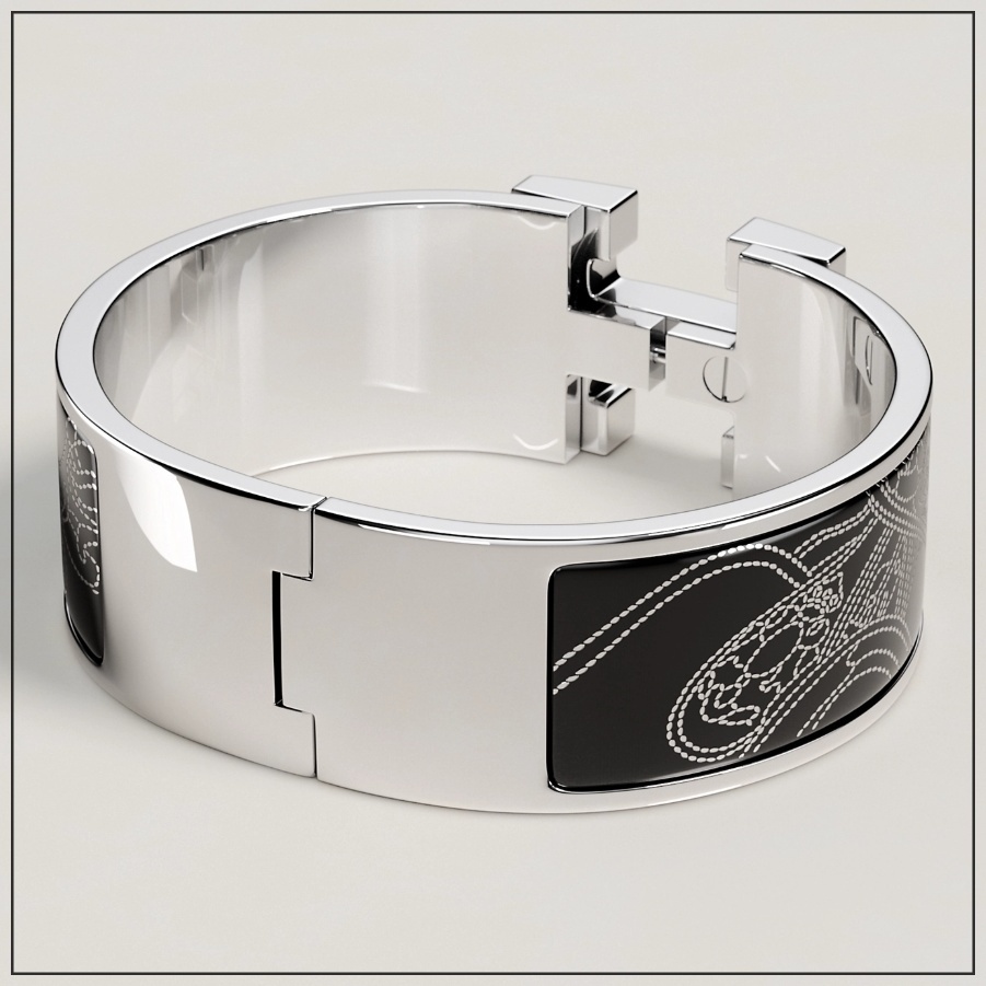 《おしゃれ》HERMES クリック クラック H ブレスレット