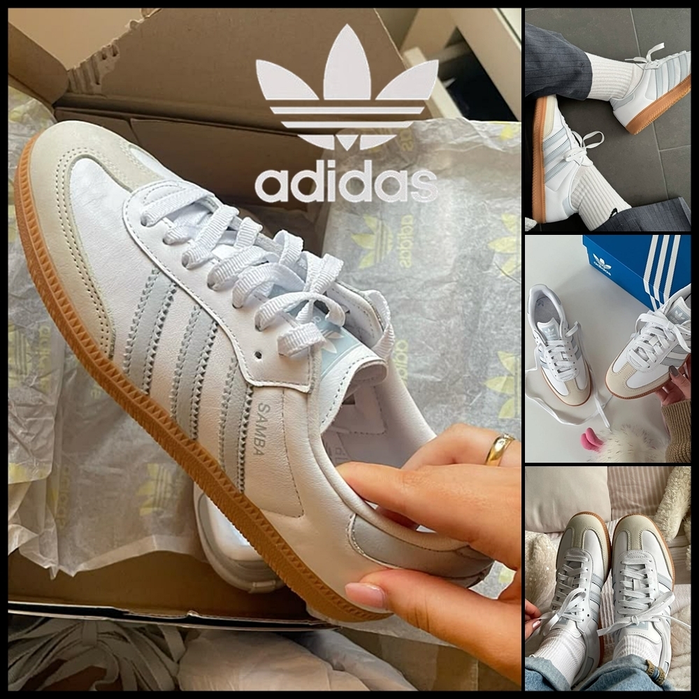 ★大人気★adidas originals★Samba OG Cloud White Halo Blue★