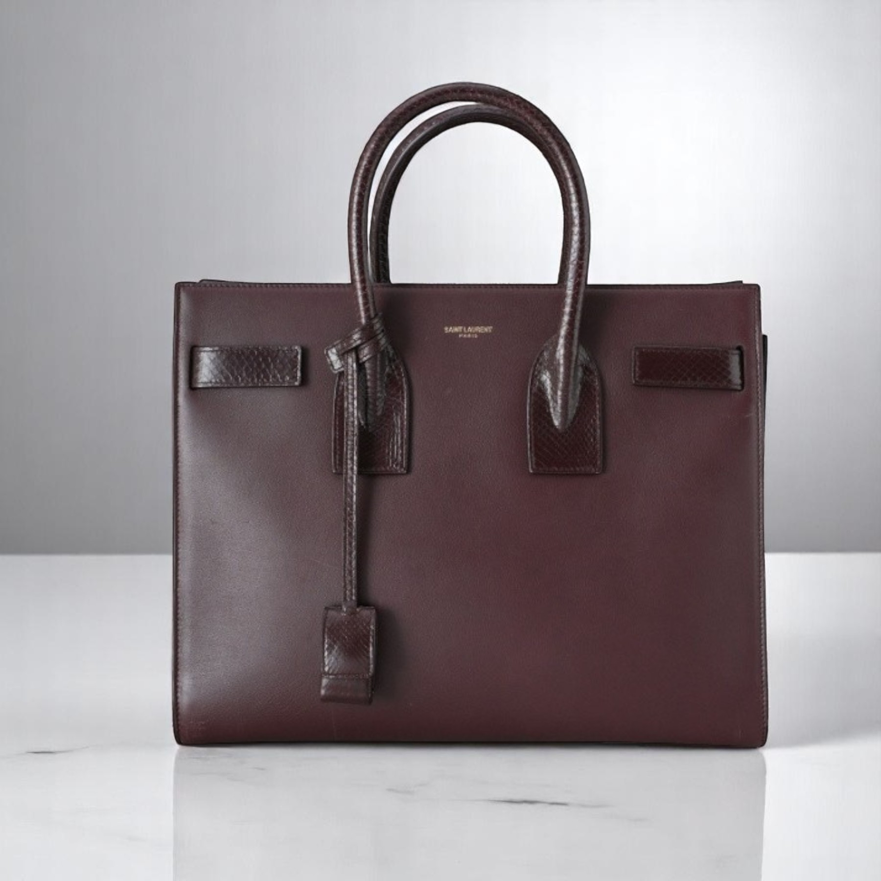 《Saint Laurent》サック ド ジュール Small トートバッグ 中古