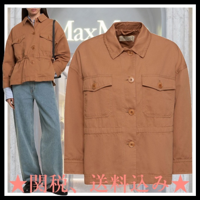 ★Weekend Max Mara★[エジェル] コットン リネン ジャケット