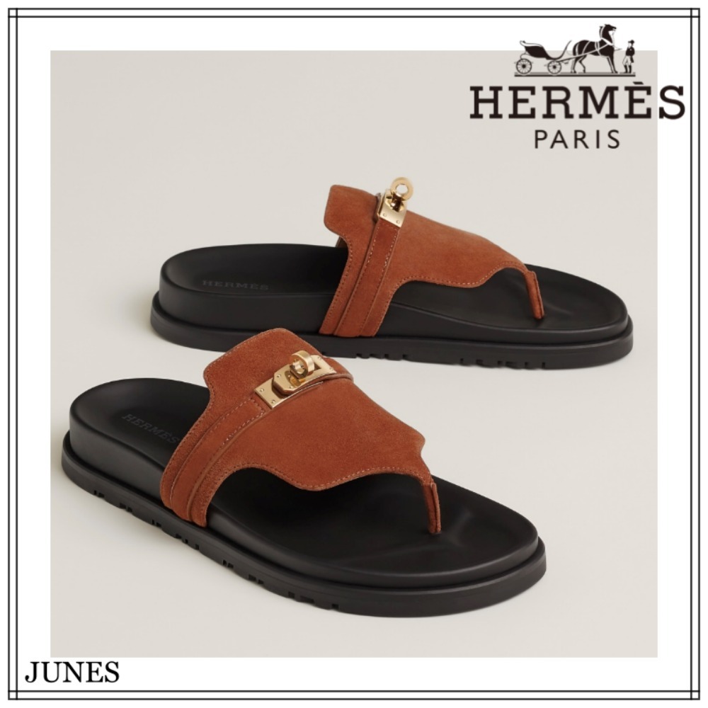 足元からおしゃれに！！【HERMES】エンパイア サンダル