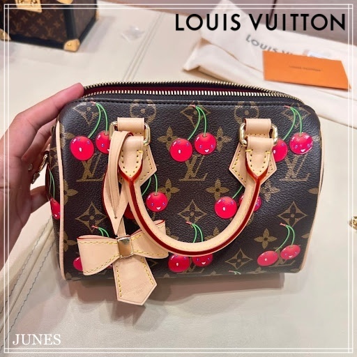 人気コラボ【LOUIS VUITTON】LV×TM スピーディバンドリエール20