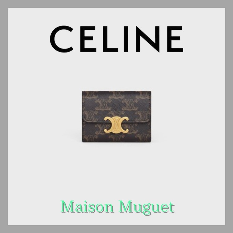 【直営】CELINE コンパクトウォレット コインケース付き