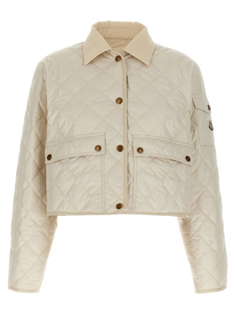 ジャケット CHITRE DIAMOND-QUILTED PADDED SHIRT JACKET