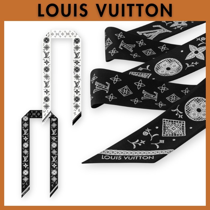 上品シルクの彩り☆LOUIS VUITTON☆バンドーBB ロマンス