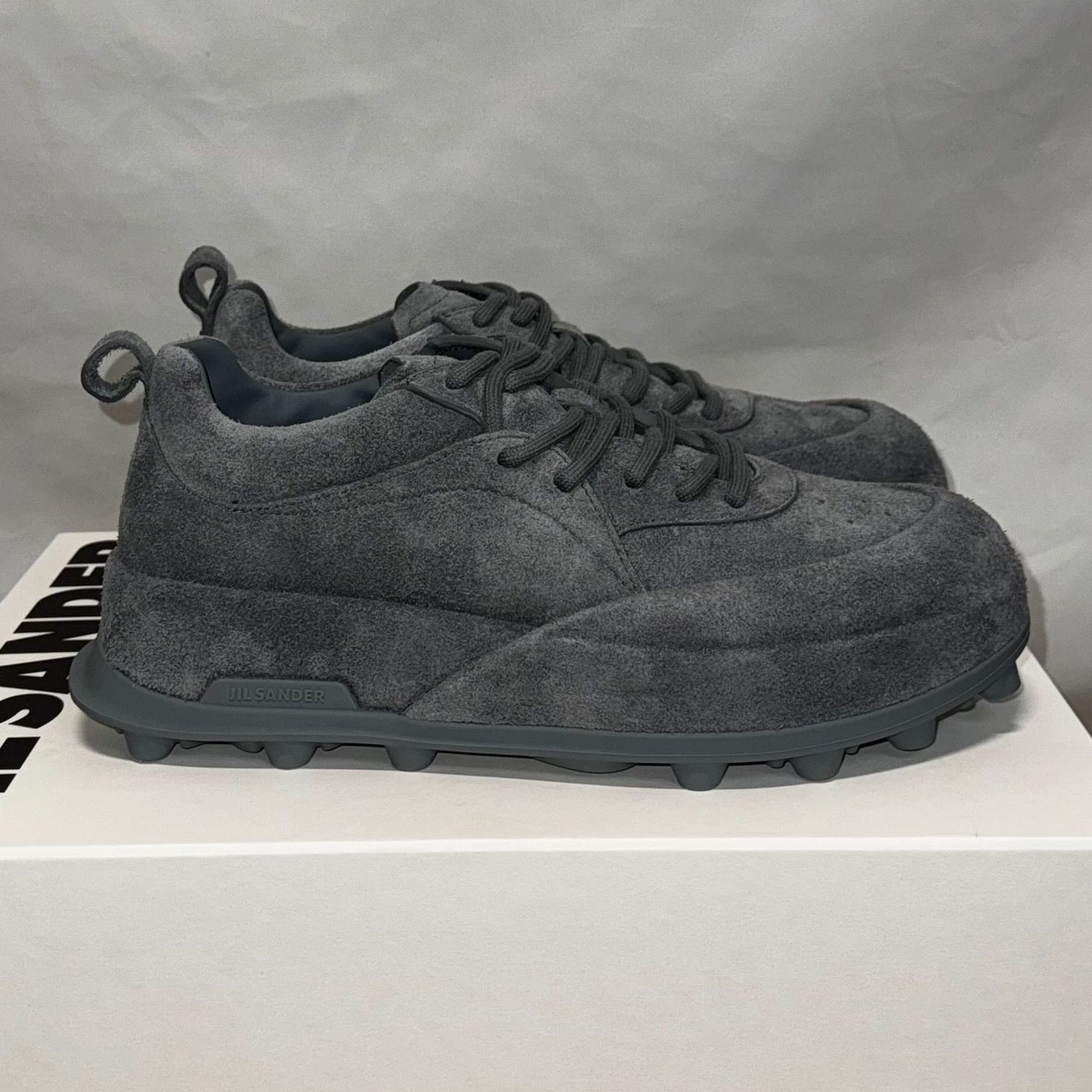VIPセール●Jil Sander●スエードレザースニーカー