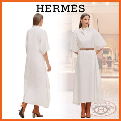 【爽やかな印象を与えます☆】HERMES ワンピース 爽やかな印象を与えます♪】HERMES ワンピース ワンピース