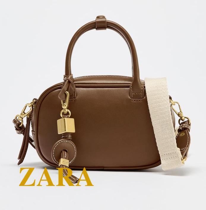 ☆ドイツ発*ZARA*新作*フェイクレザー2WAYミニバッグ/DT☆