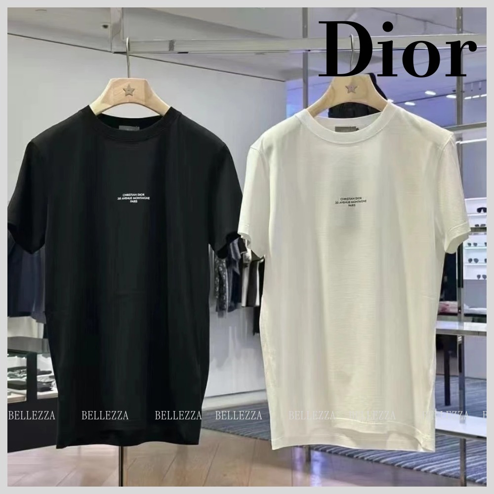 【爽快◎】Dior Dior Montaigne Tシャツ (レギュラー フィット)