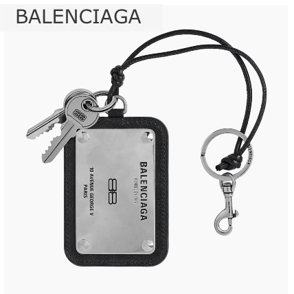 25AW BALENCIAGA Lola キーリング チャーム ロゴ キー