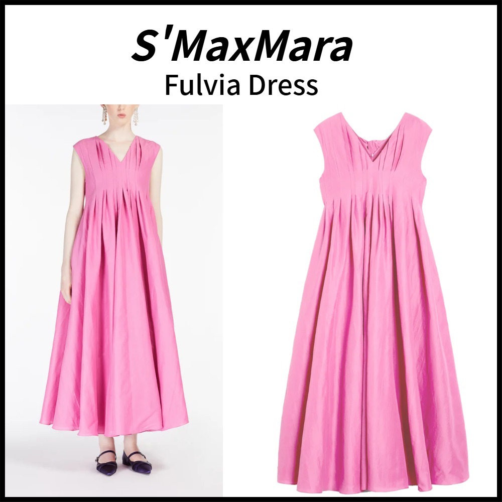 【S’MAXMARA】関税込★Fulvia dress in printed twill