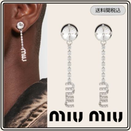 miu MIUMIU ミュウミュウ ピアス 5JO760 2DNC レディース