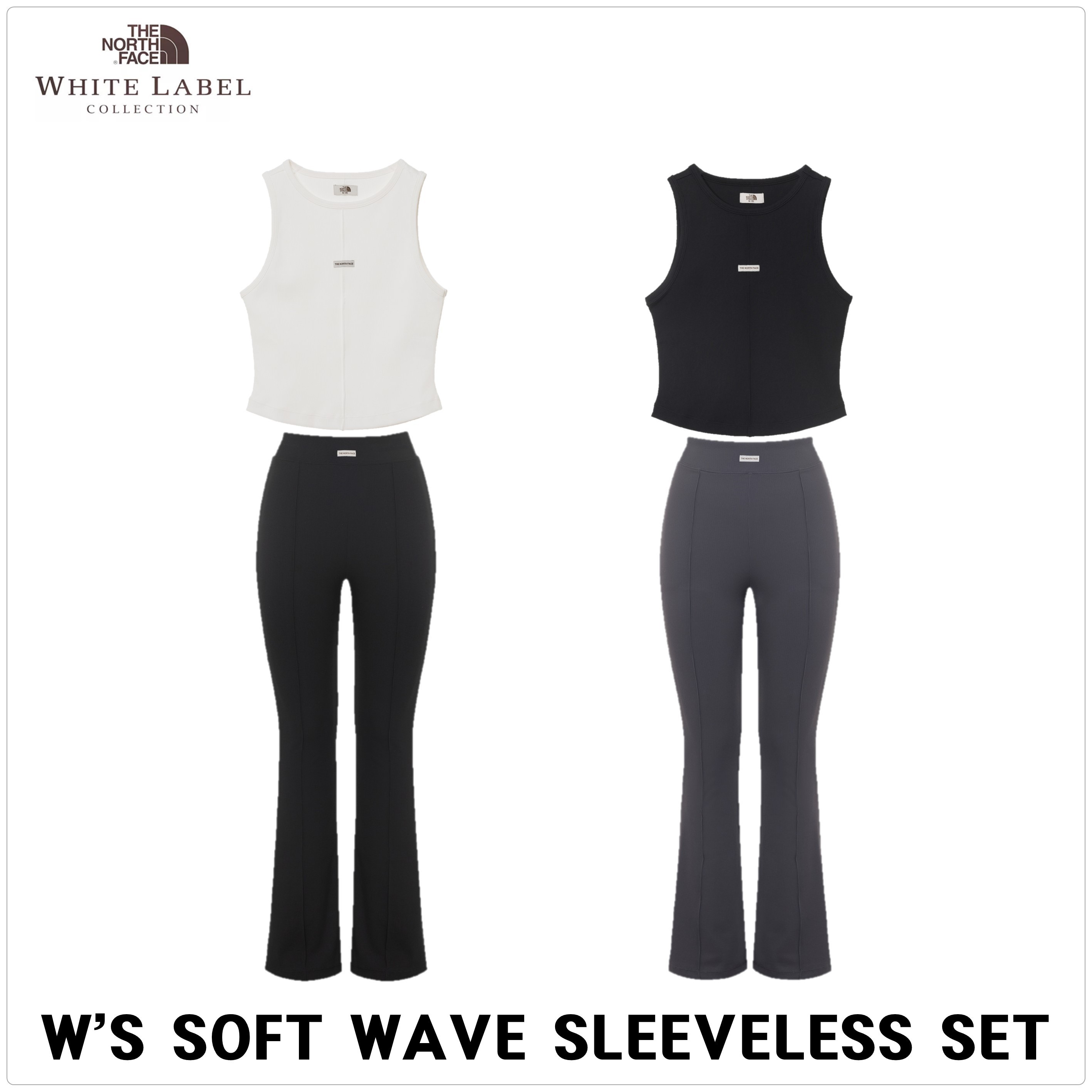 [ノースフェイス]W'S SOFT WAVE スリーブレス セット★25SS★