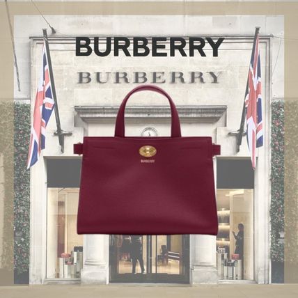 【BURBERRY】バーバリー ミニ コッツウォルズ トート★パネット ミニ コッツウォルズ トート (ブラック) - ウィメンズ, レザー