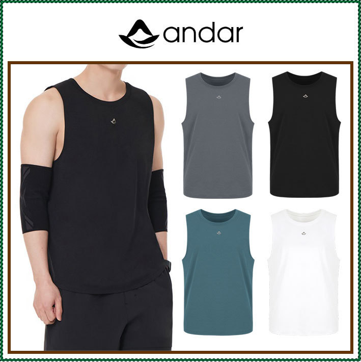 【ANDAR】 Airy Fit Men's Sleeveless / 追跡付