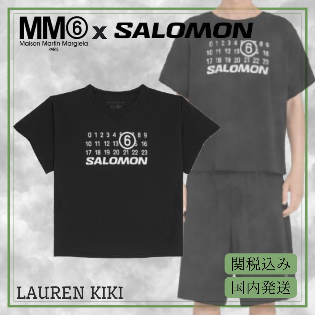 【関税込】MM6 Maison Margiela × Salomon シームレス Tシャツ