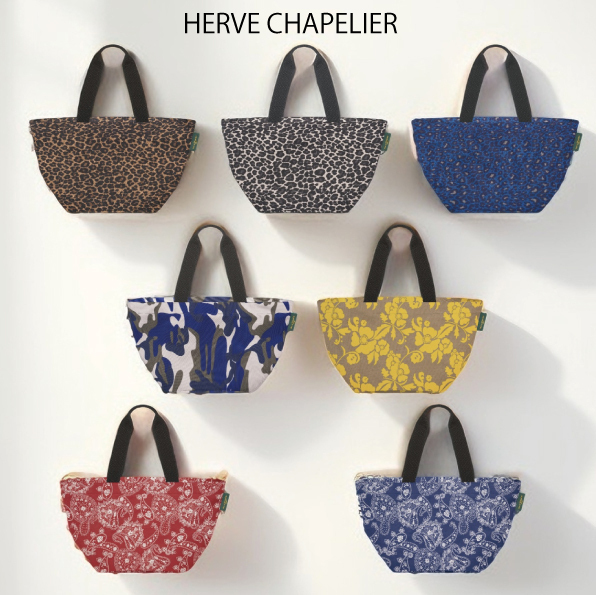 【HERVE CHAPELIER】925F スクエア底 ショッピングバッグ L