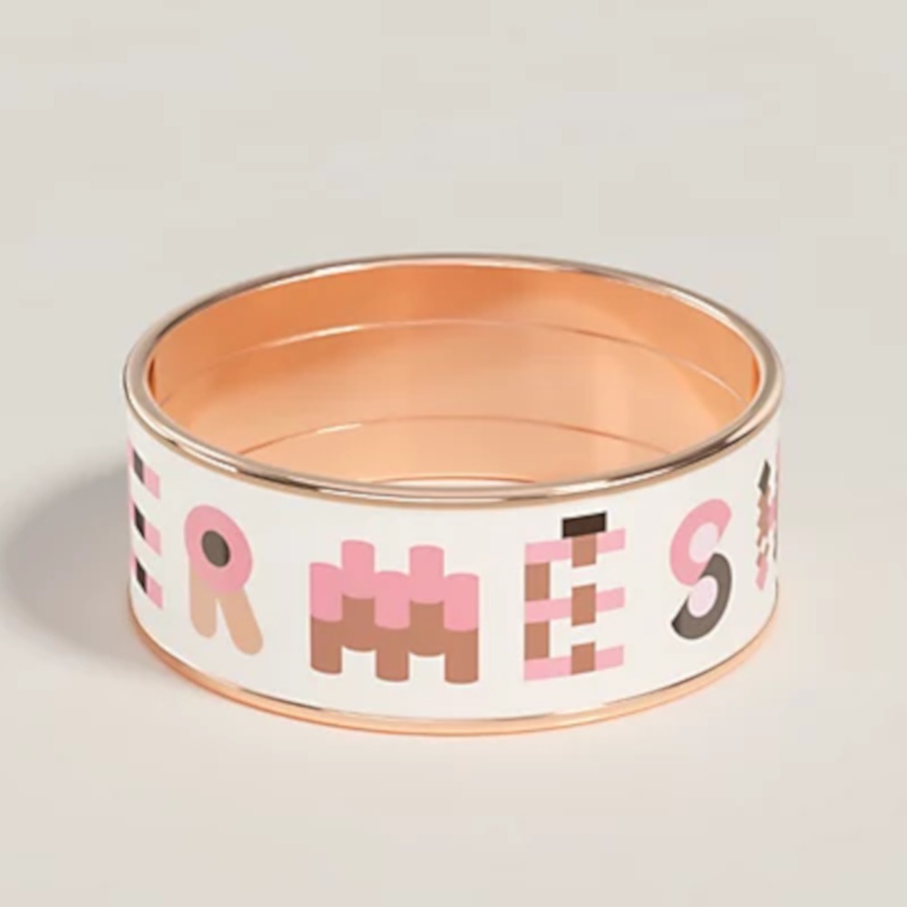 【存在感抜群で可愛い♪】HERMES  《ブリコル》 MM リング