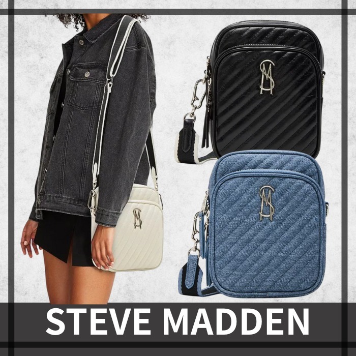 人気★【STEVE MADDEN】Bdrake キルティング クロスボディバッグ