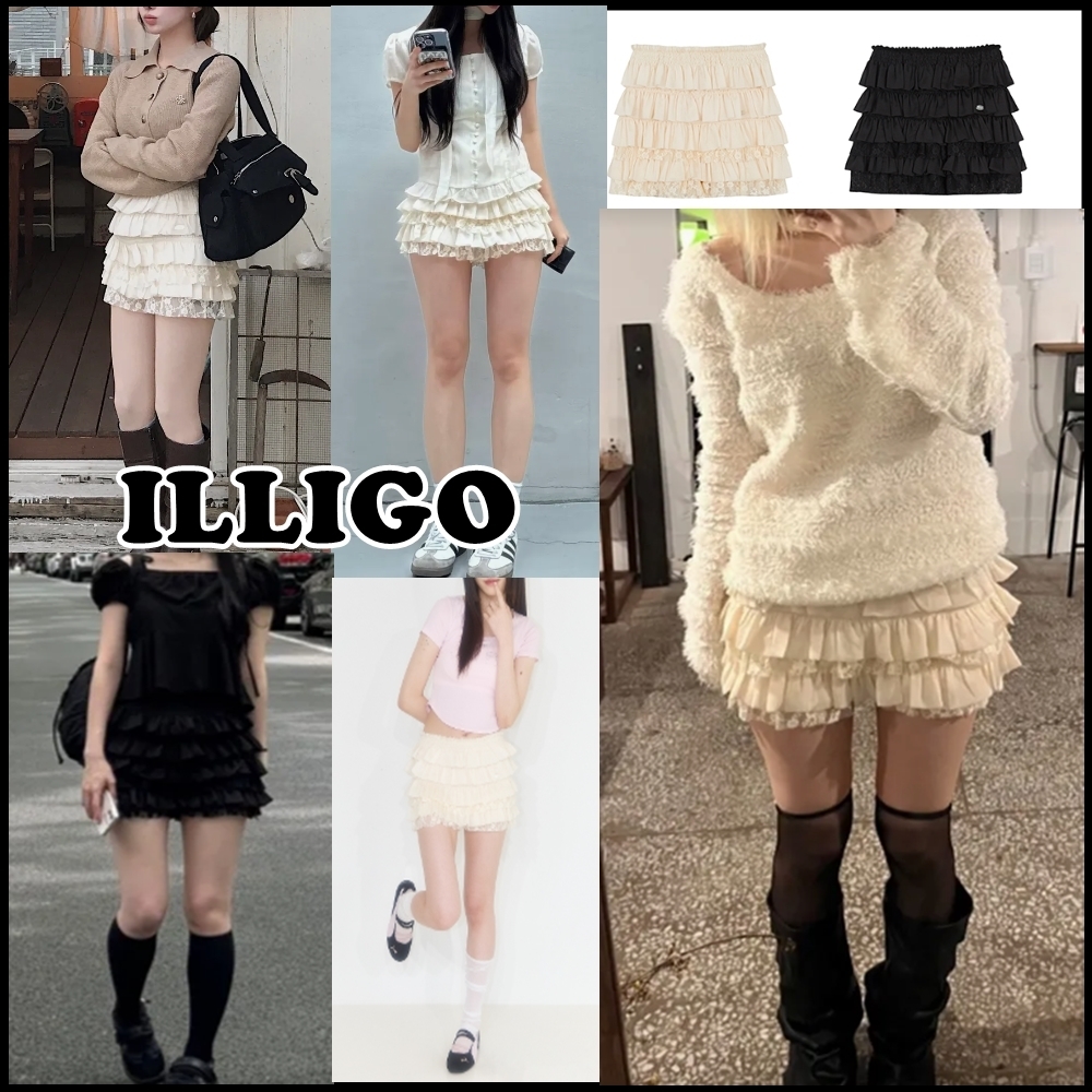 ★早期完売★ILLIGO★CANCAN FRILL SKIRT PANTS★日本未入荷★