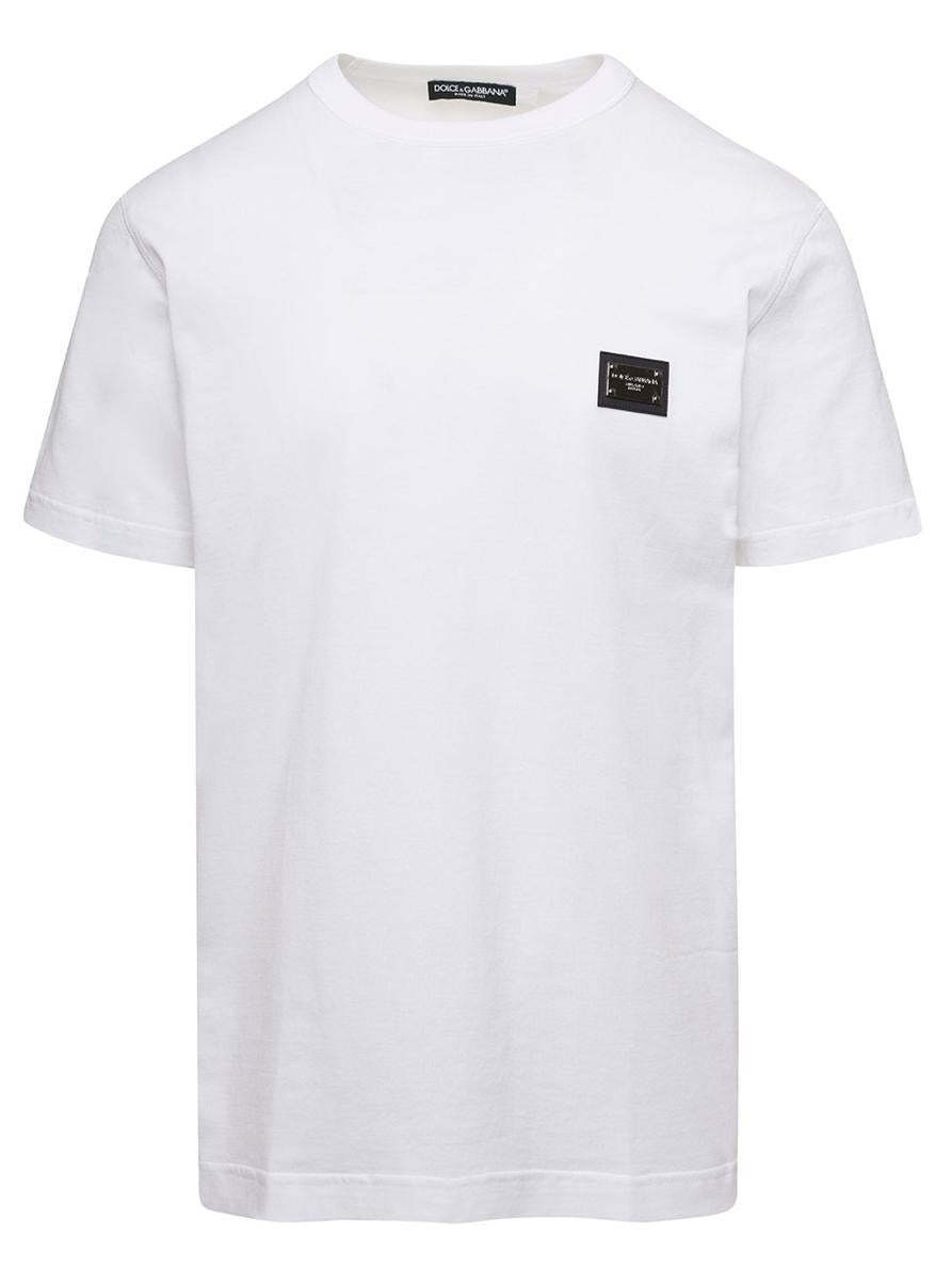 【関税＆送料込み】Dolce & Gabbana White Crewneck T-Shirt W