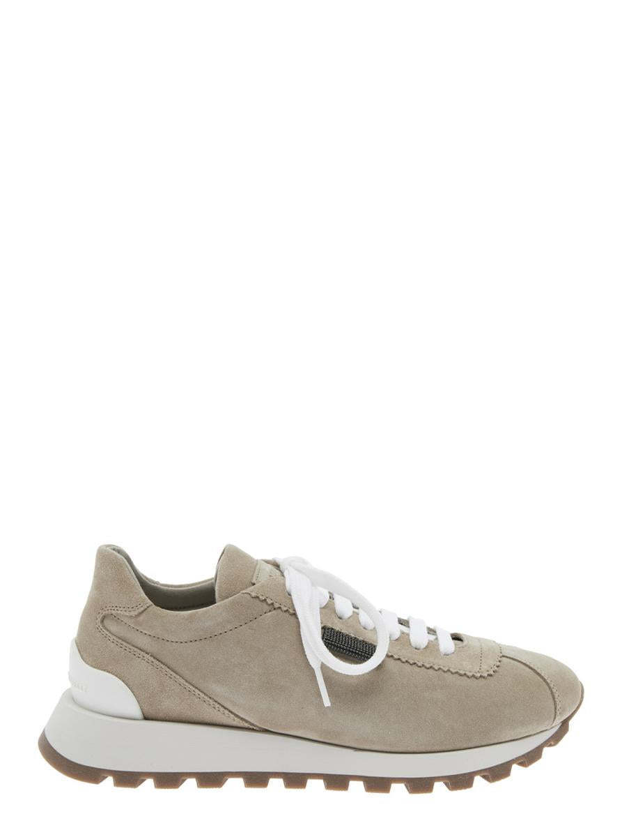【関税＆送料込み】Brunello Cucinelli Beige Low Top Sneaker
